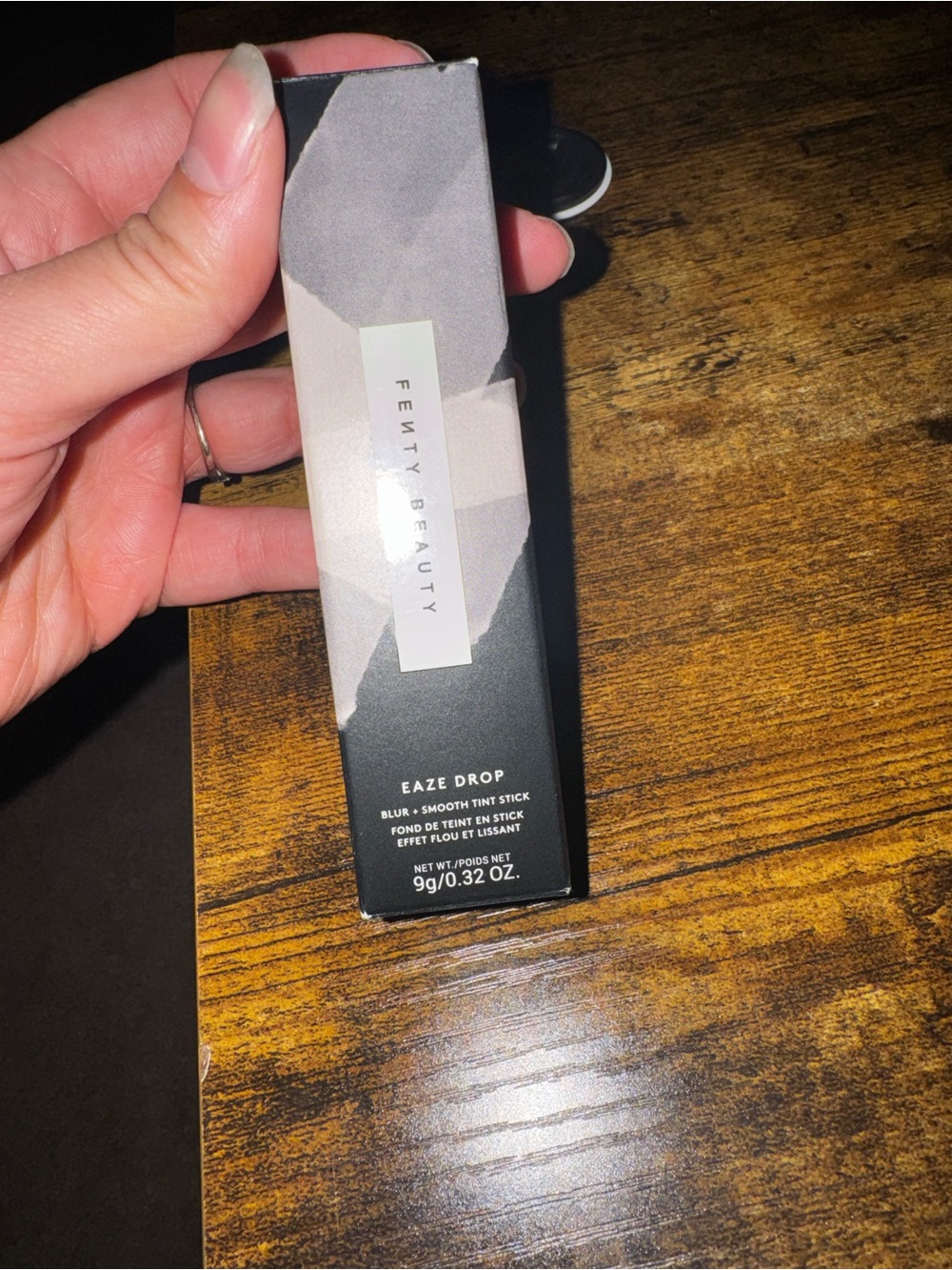 Fenty Beauty Eaze Drop Blur + Smooth Tint Stick - Black & Gray Packaging